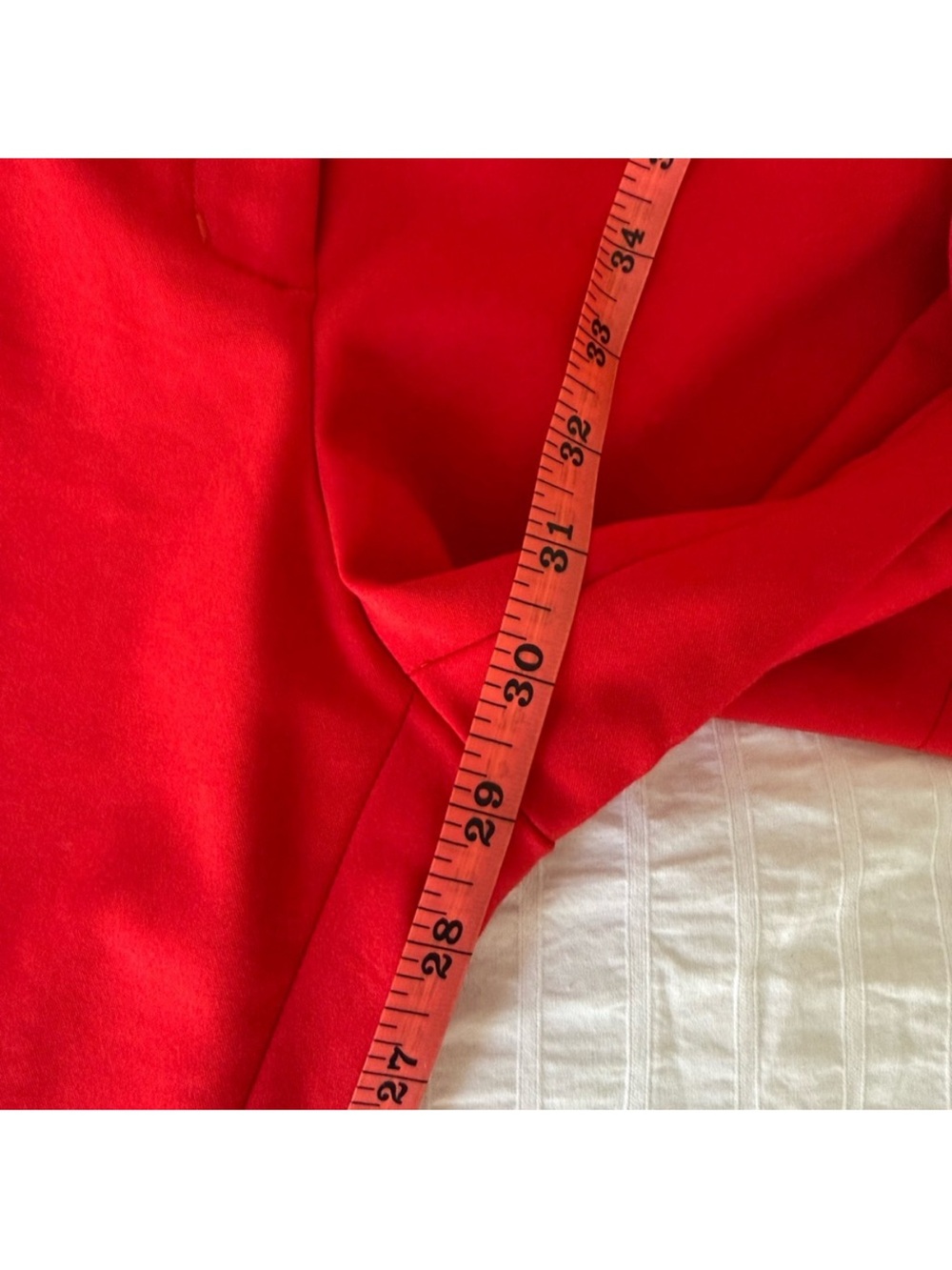 Express Red Single-Button suit - Picture 6 of 7
